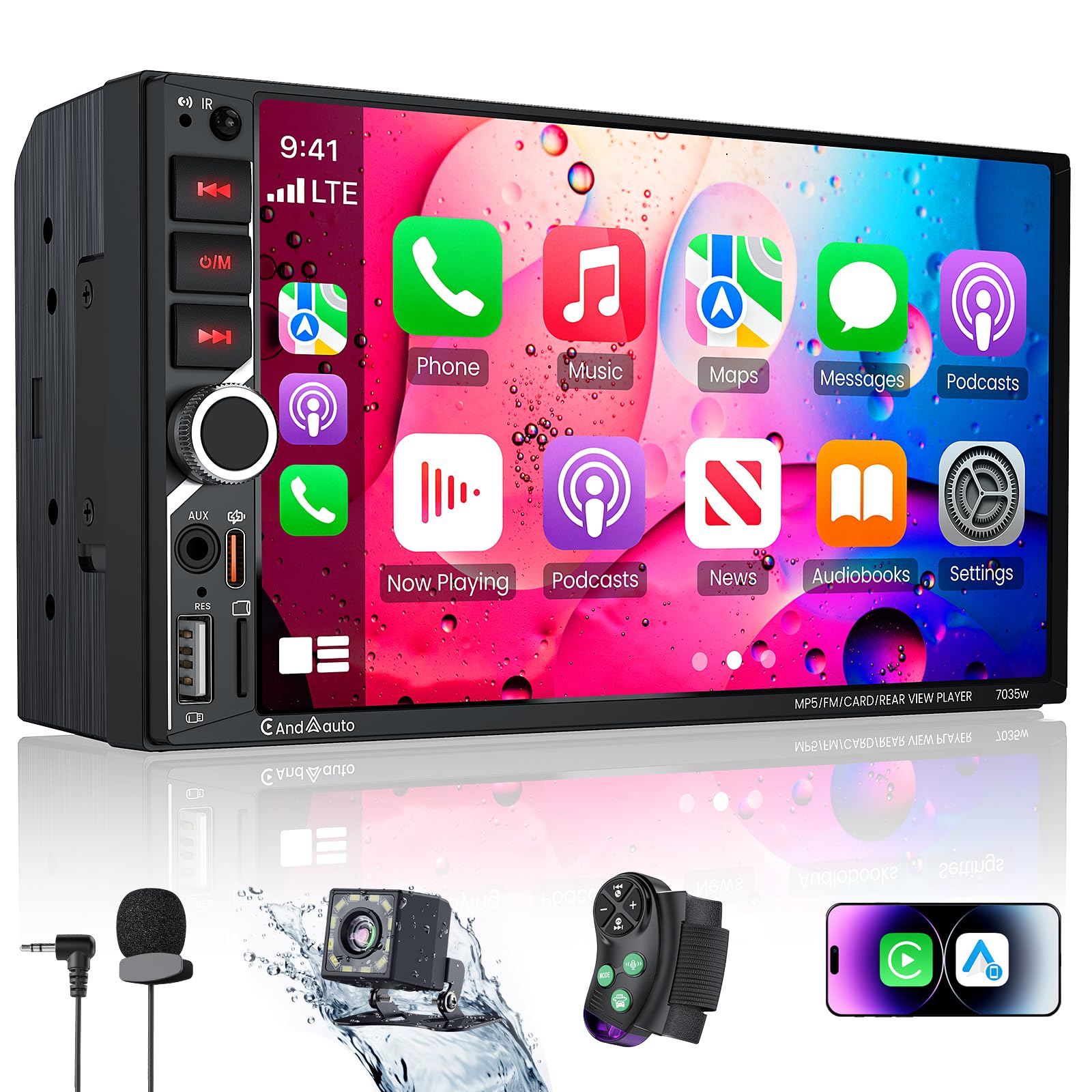 Missee 2026 7' Double Din Car Stereo