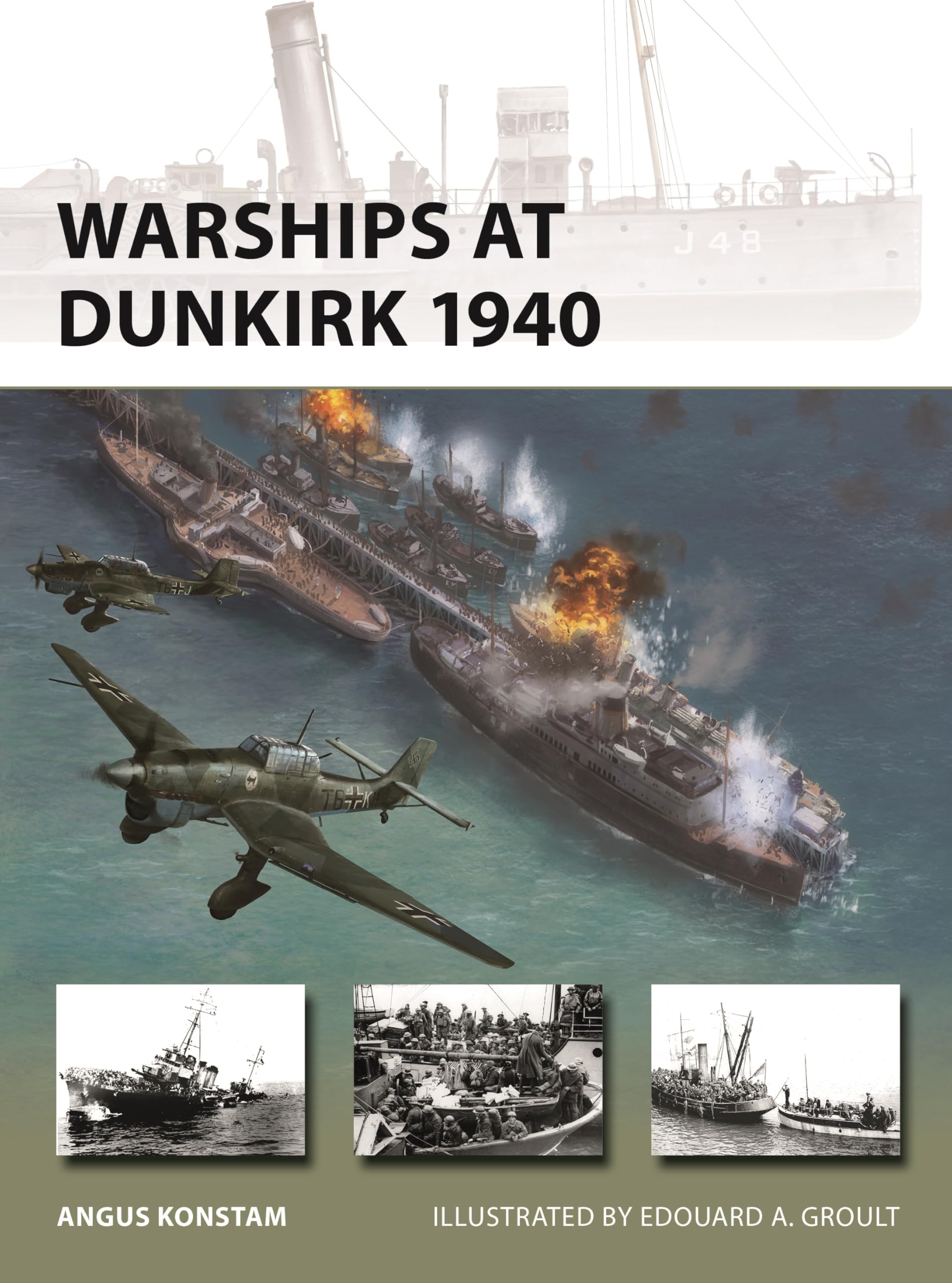 Warships At Dunkirk 1940