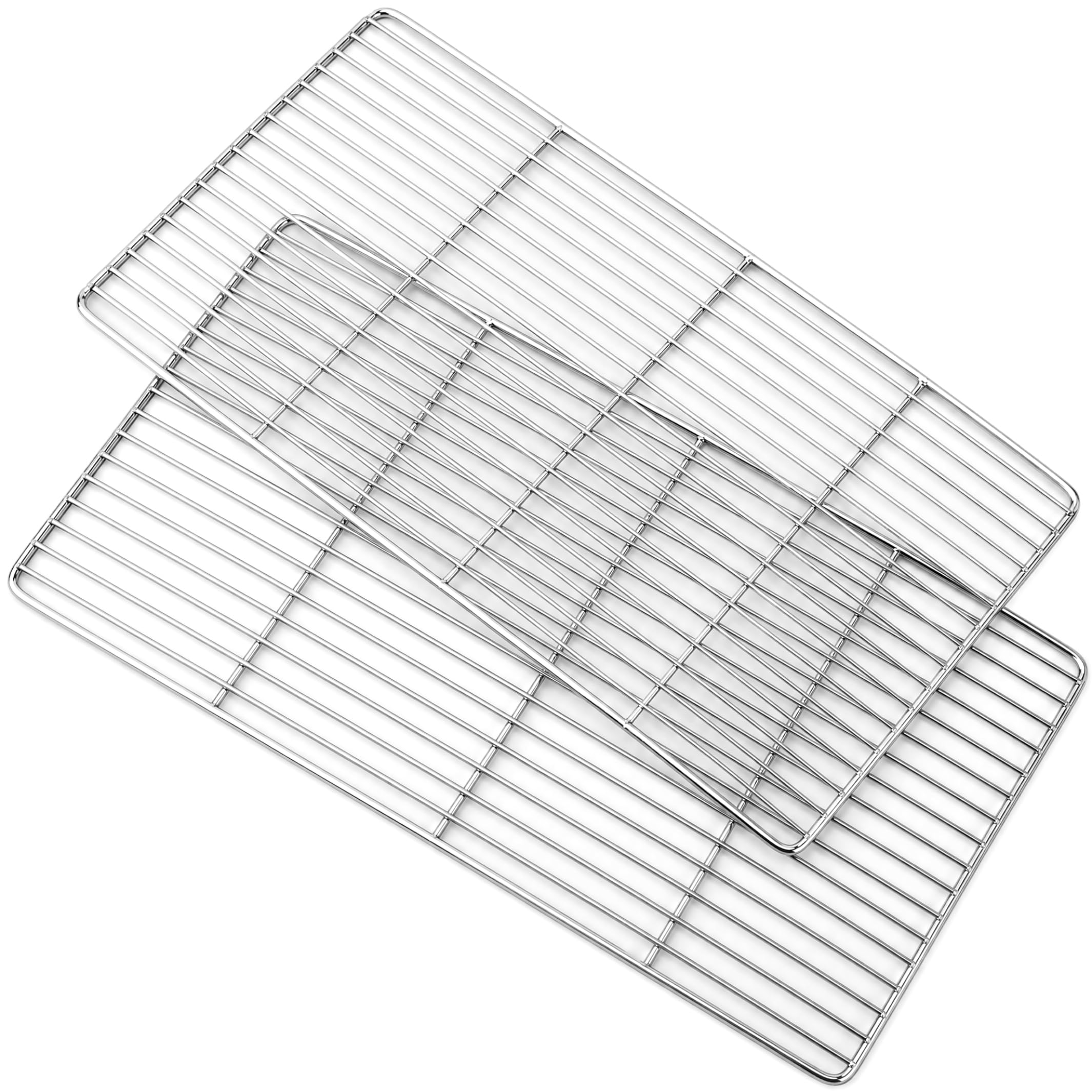 Xdyyjrasa Grill Grate, 2PCS Stainless Steel Cooking Grate, 20×12 Inch