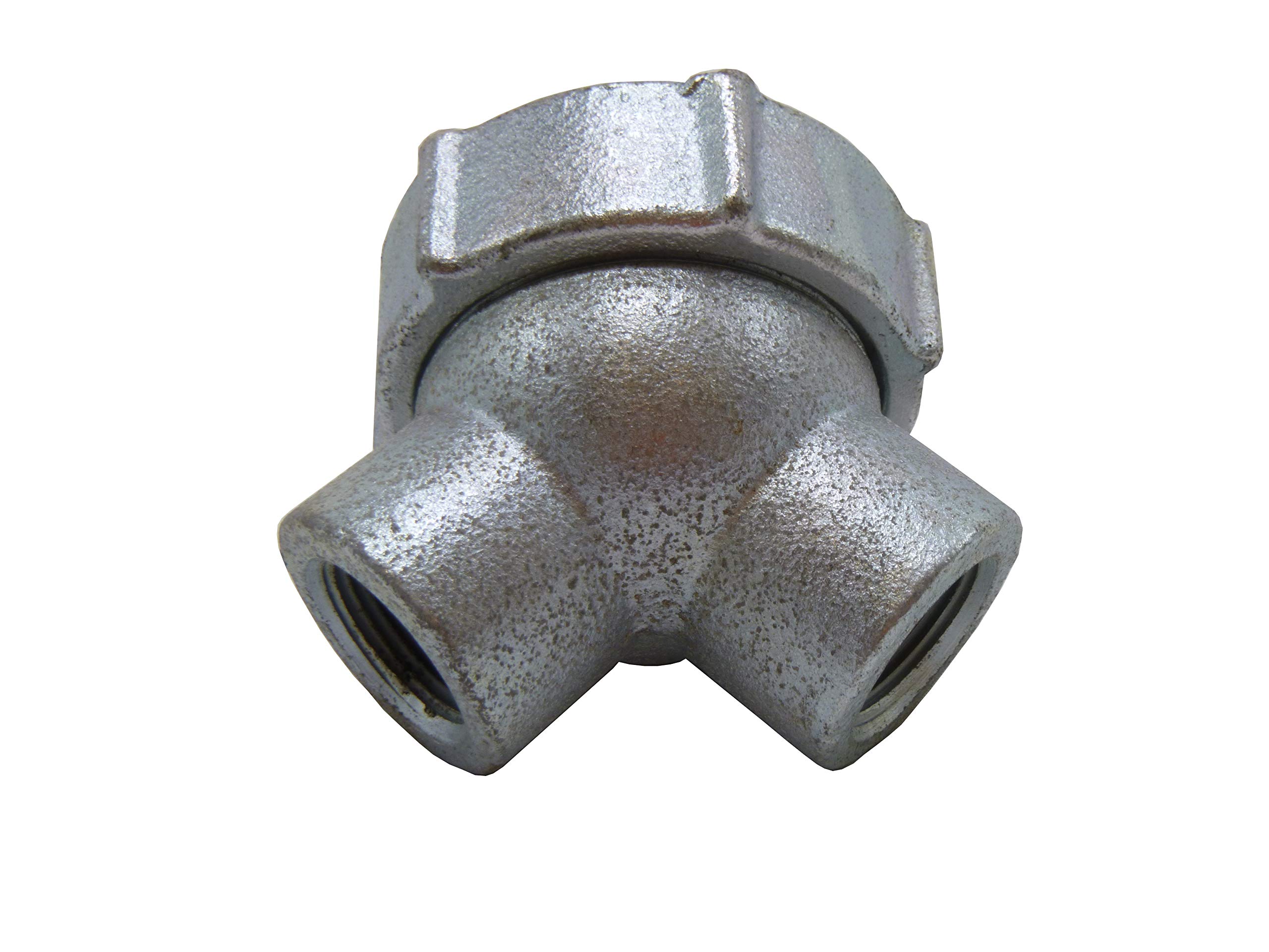 COREX 3/4" 90 Degree Capped/Pull Elbow - Explosion Proof For Hazardous Locations - Zinc Plated Malleable Iron - Threaded for IMC/GRC Rigid Conduit-image-6