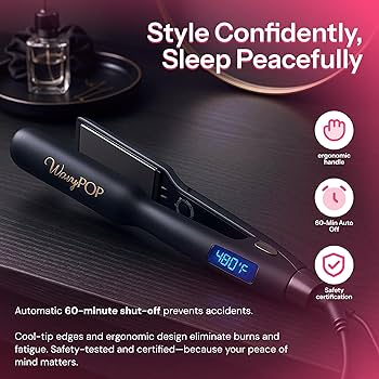Amazon.com : 2 in 1 Professional Dual-Voltage Titanium Flat
