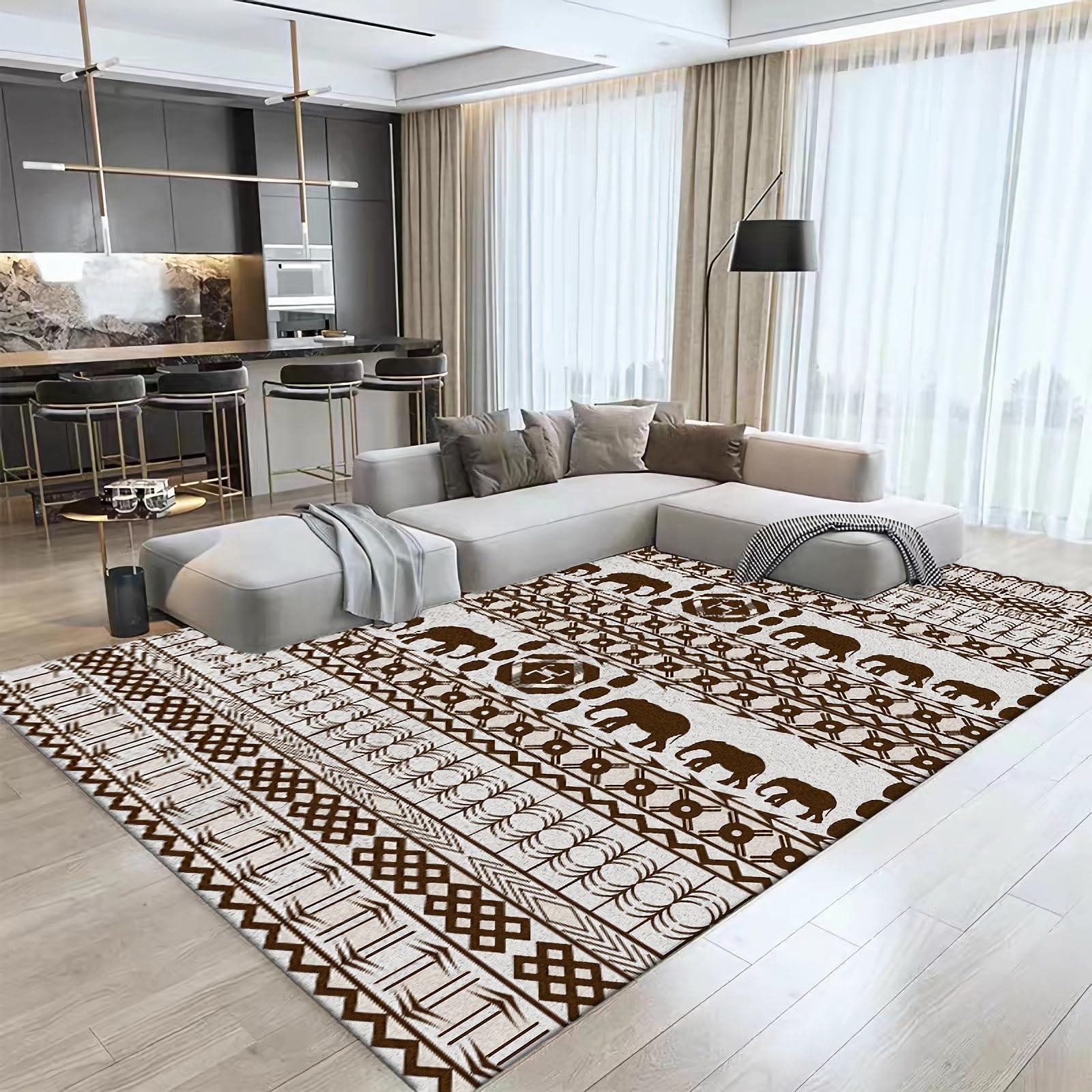 Tapis de cuisine antidérapant et lavable pour une maison chaleureuse
