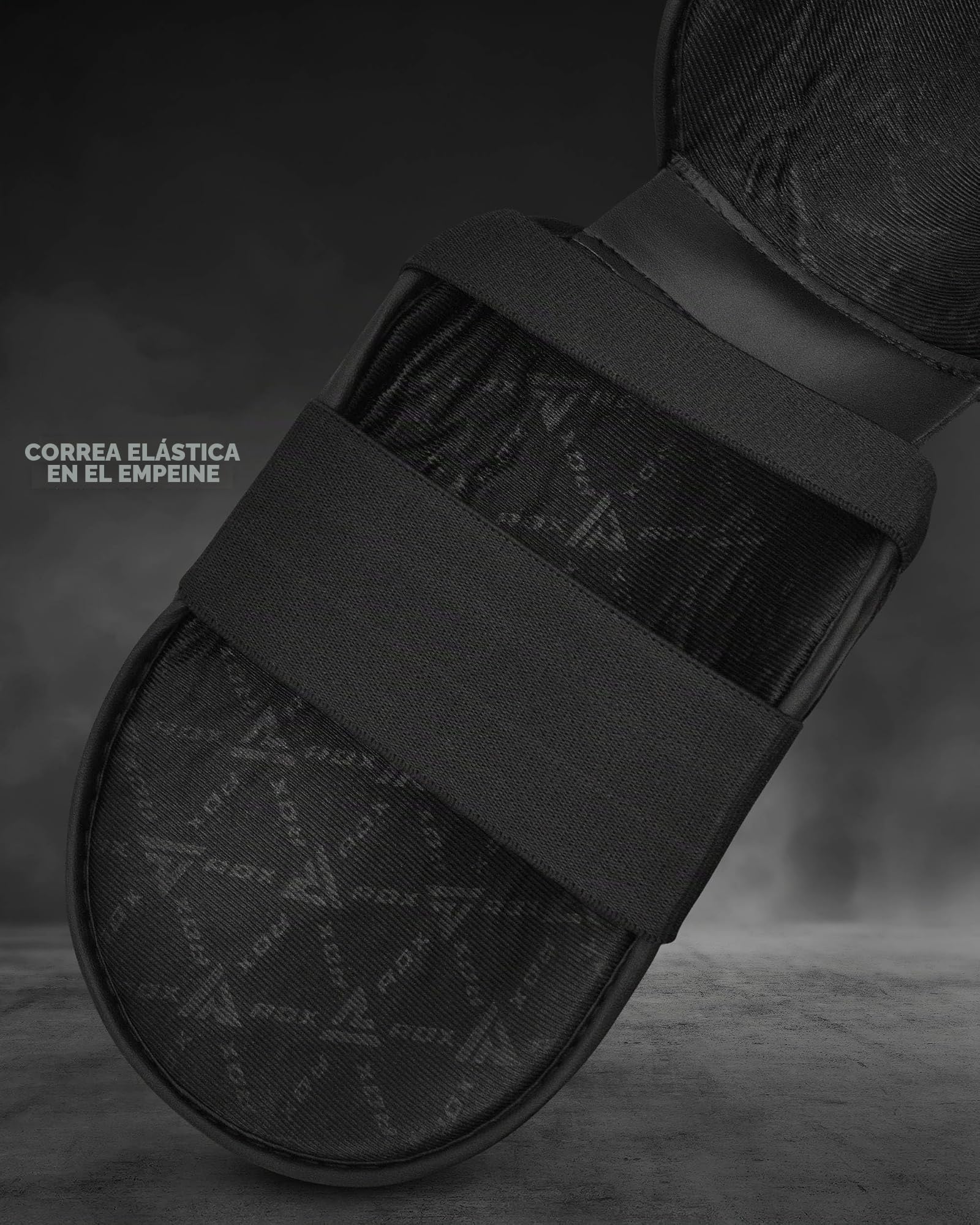 RDX MMA - Espinilleras para Empeine (Equipo de protección para Entrenamiento de Boxeo tailandés), Color Negro