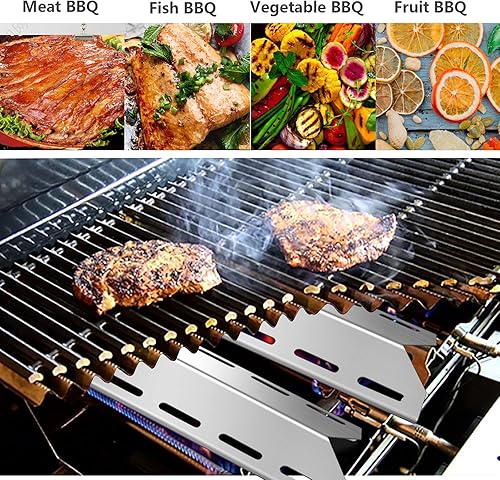 Miniatura 6 de Zemibi - Placa de protección térmica para tienda de campaña de 17 516 pulgadas, piezas de repuesto para Charmglow 720-0234, kits de reparación de