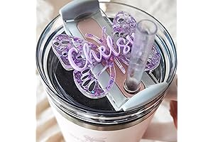 Personalized Marble Stanley Cup Custom Name Plate