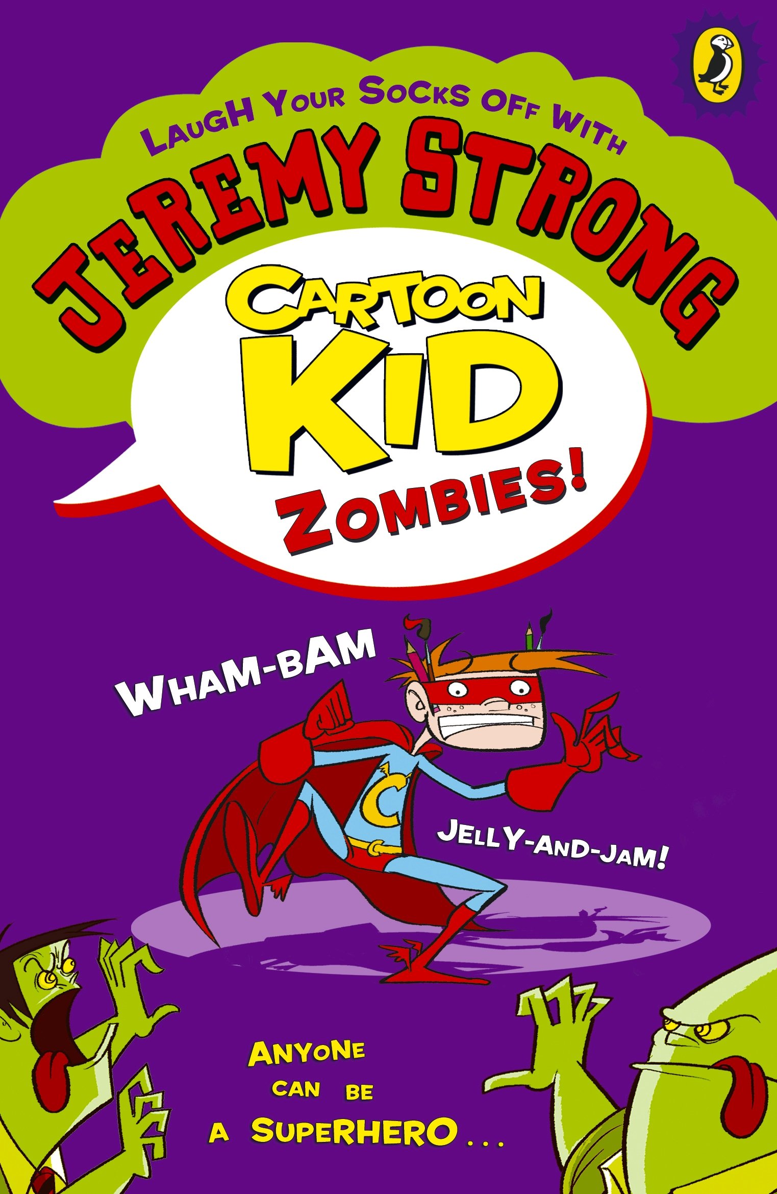 jermey strong cartoon kid zombies