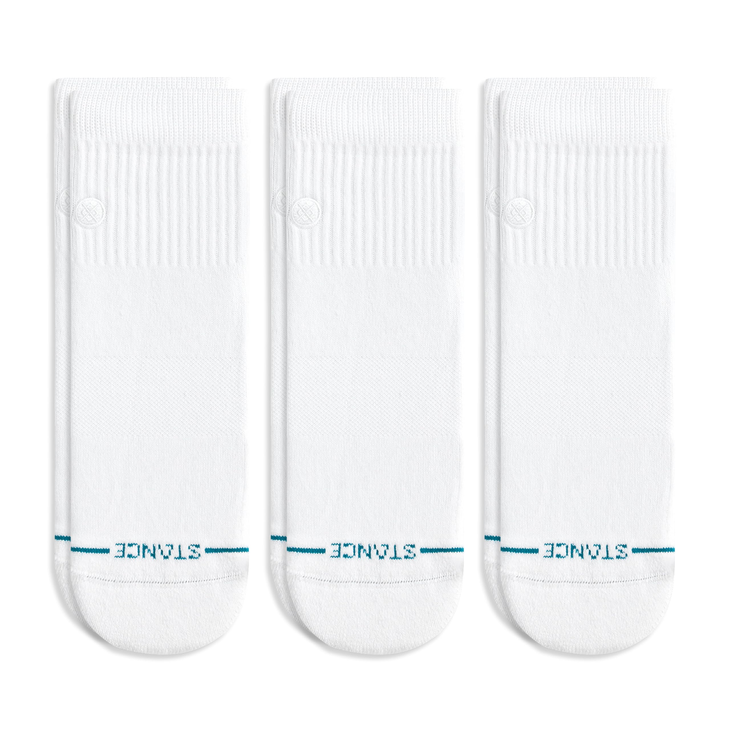 Stance Icon Quarter Socks 3-Pack for Men and Women