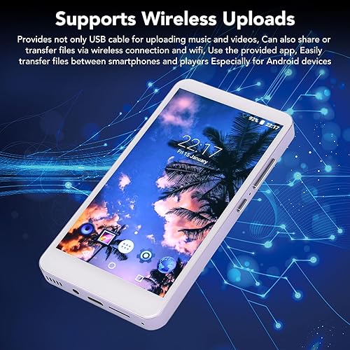 Miniatura 3 de Reproductor MP4 de 8 GB con pantalla táctil HD de 5 pulgadas para Android, reproductor de música MP4 portátil, reproductor de MP3 de sonido de alta