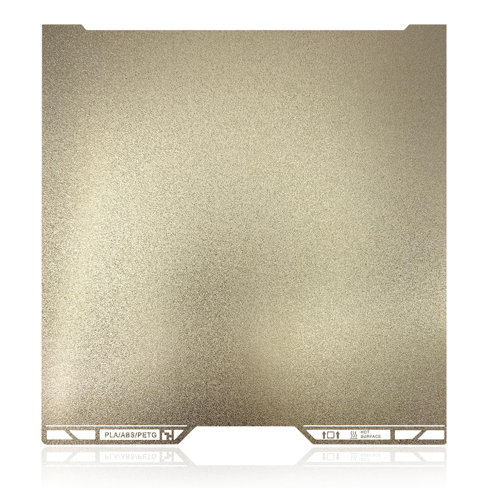 355x346mm Double Sided Textured PEI Build Plate for Bambu Lab H2D/H2S