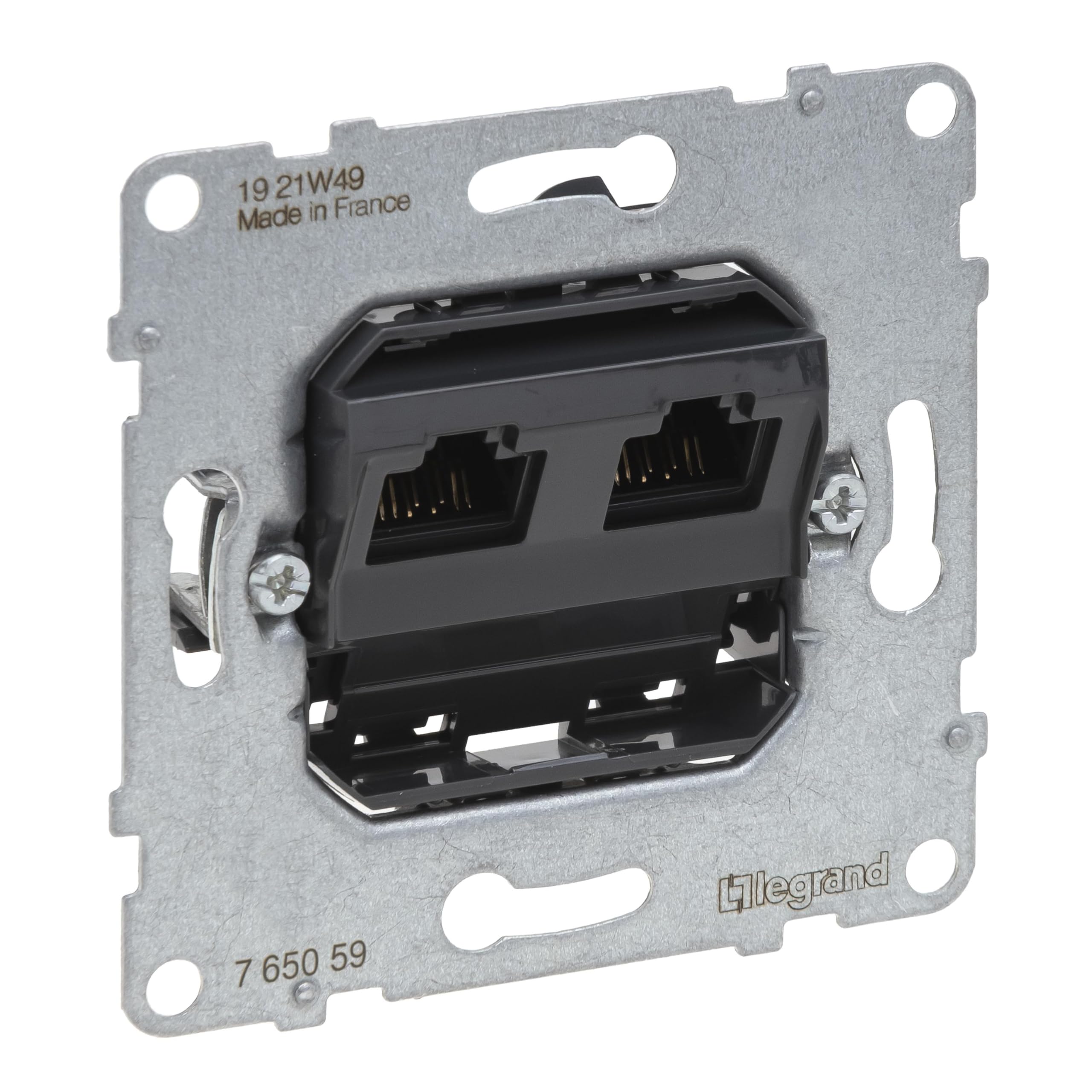 LEGRAND, SEANO 765059 Data Socket 2 x RJ45 Insert Category 5e UTP Unshielded