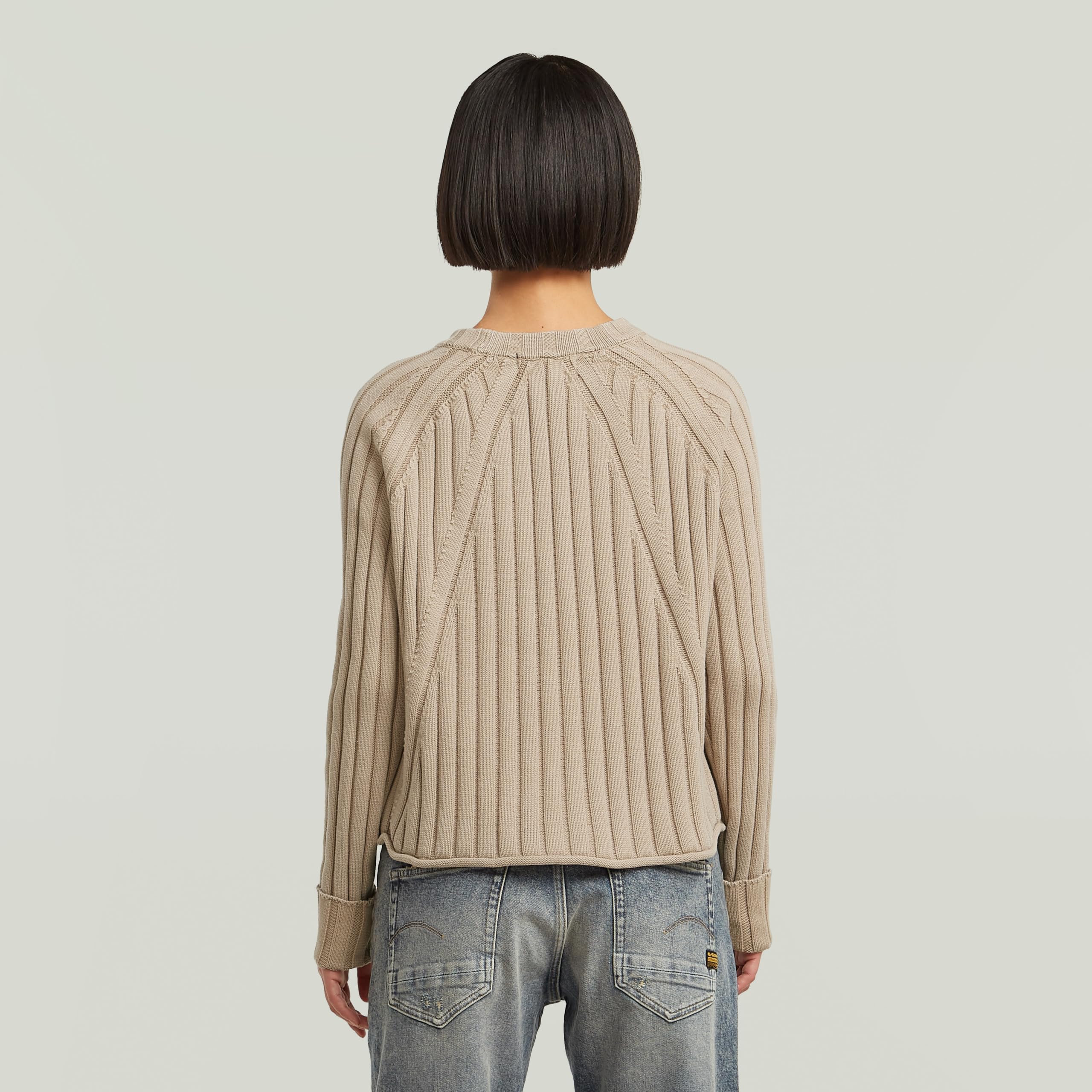 G-STAR Bluza Kobiety Washed Loose R Knit Wmn