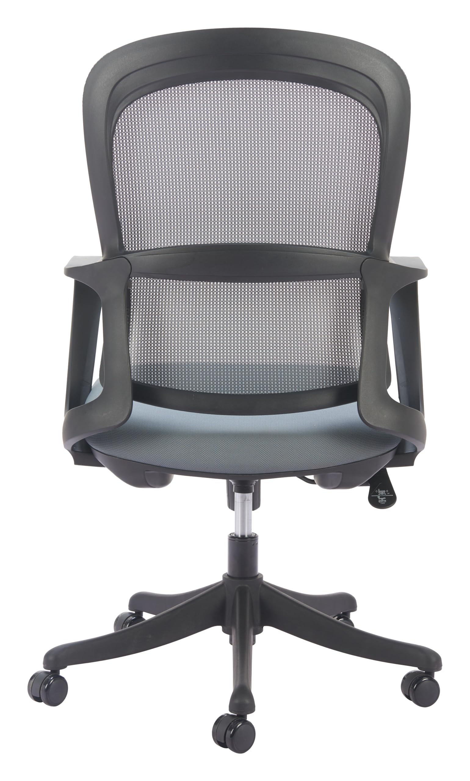 Amazon.com: Zuo Delo Office Chair Gray, Gray Office Chair, Modern