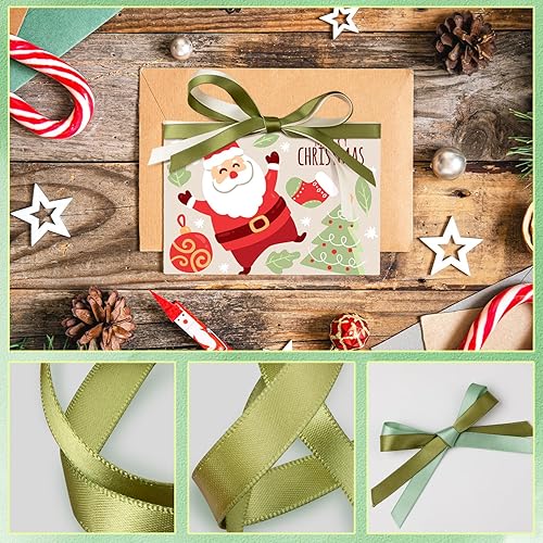 Miniatura 3 de Mlurcu Cinta de tela verde de 38 pulgadas