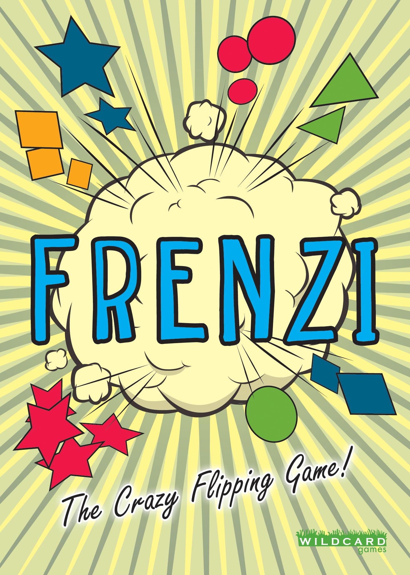 FRENZI - The Fastest, Frenzied, Flipping Fun Card Game in the World. Party Card Game for adults, teenagers & kids