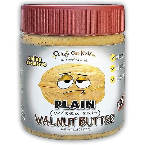Miniatura 61 de Crazy Go Nuts Walnut Butter Coconut - Walnut Spread, Keto, Vegan, Low Carb, Gluten Free, Superfood-Natural, Non-GMO, ALA, Omega 3 Fatty Acids, Good