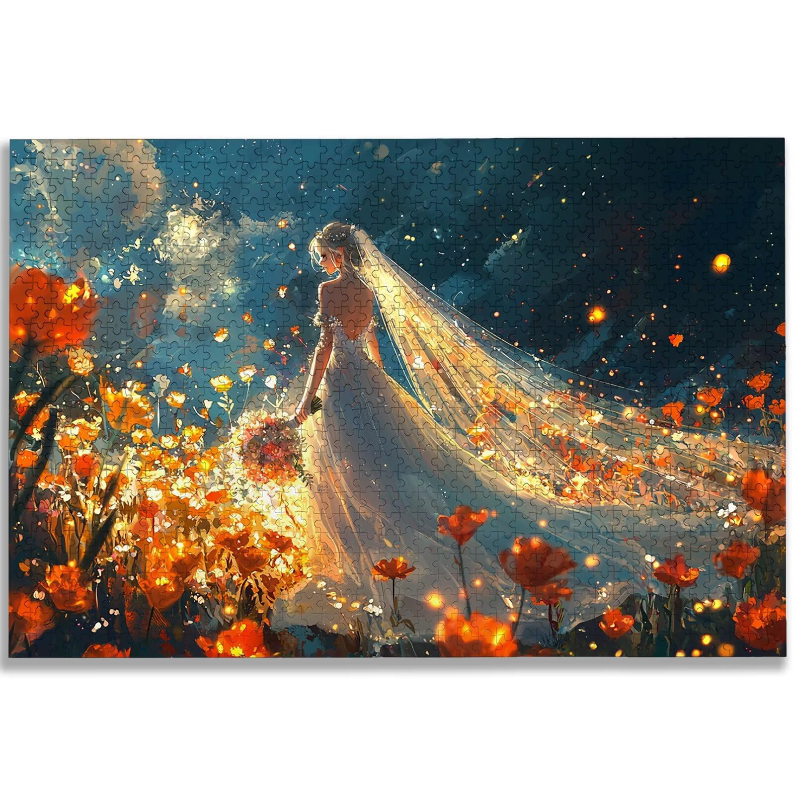 Puzzle 1500 elementów, fantazyjne puzzle dla dorosłych, 1500 elementów, drewniane puzzle dla dorosłych, trudne puzzle, dla całej rodziny, drewniane puzzle do dekoracji pokoju, prezenty, -2890