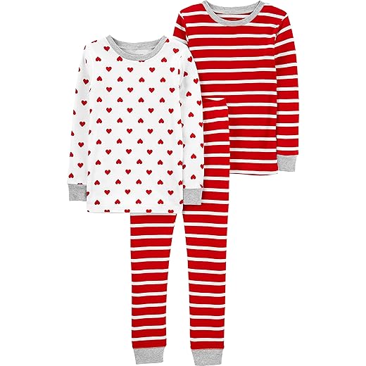 Simple Joys by Carter's Baby 3-Piece Snug-fit Cotton Holiday Pajama Set