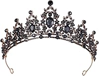 Vista 1 de Kamirola - Corona de reina y tiaras corona de princesa para mujeres y niñas, diademas de cristal para novia, princesa para bodas y fiestas (01)