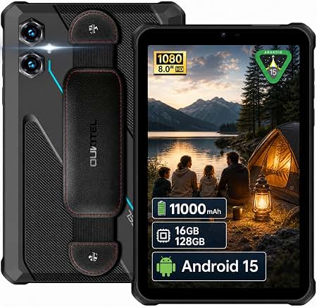 Amazon.com: OUKITEL RT3 Plus Rugged Tablet Android 15-11000mAh