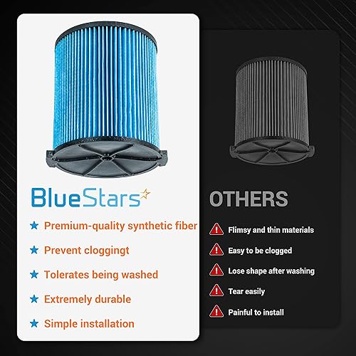 Miniatura 4 de Repuesto de filtro HEPA VF5000 de alta calidad para cartuchos húmedossecos, ajuste exacto para aspiradoras Ridgid Shop de 5 a 20 galones WD0671,