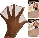 BEEOS Dark Brown Skinlike HD Wig Cap for Women, 4 Pieces Invisible Ultra-thin Stretchy Stocking Caps for Lace Front Wigs