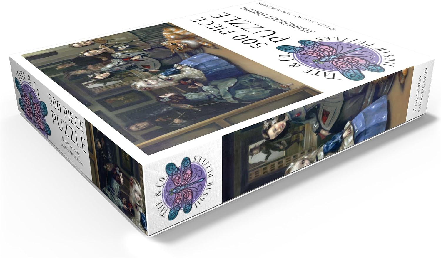 MyPuzzle Alice and Las Meninas - Jasmine Becket-Griffith - Premium 500 Piece Jigsaw Puzzle for Adults