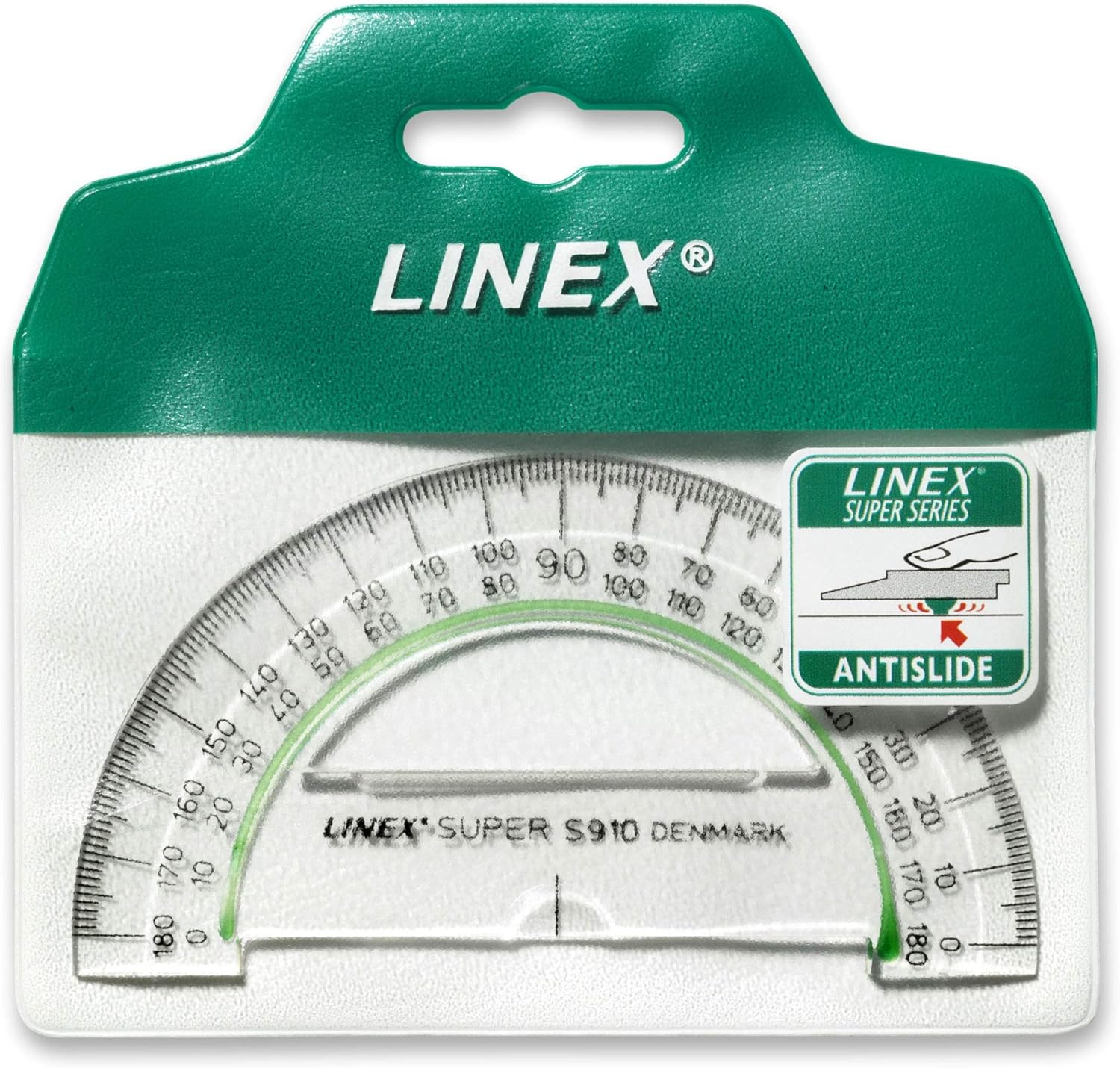 Linex 100414163 S910 Super Goniometer Series with Patented 180 Degree SAN Slip 10 CM Diameter/Pack of 10 / Transparent
