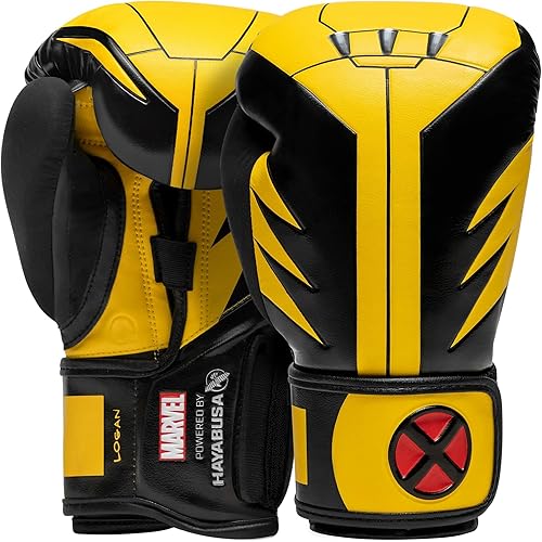 Miniatura 23 de Hayabusa Marvel Hero Elite - Guantes de boxeo para hombres y mujeres deadpool,Hulk,Wolverine,Batroc,Pantera negra,Viuda negra,Captain