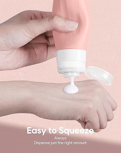 Miniatura 4 de Morfone - Juego de 16 botellas de viaje para artículos de tocador recipientes de viaje aprobados por la TSA a prueba de fugas accesorios de viaje de