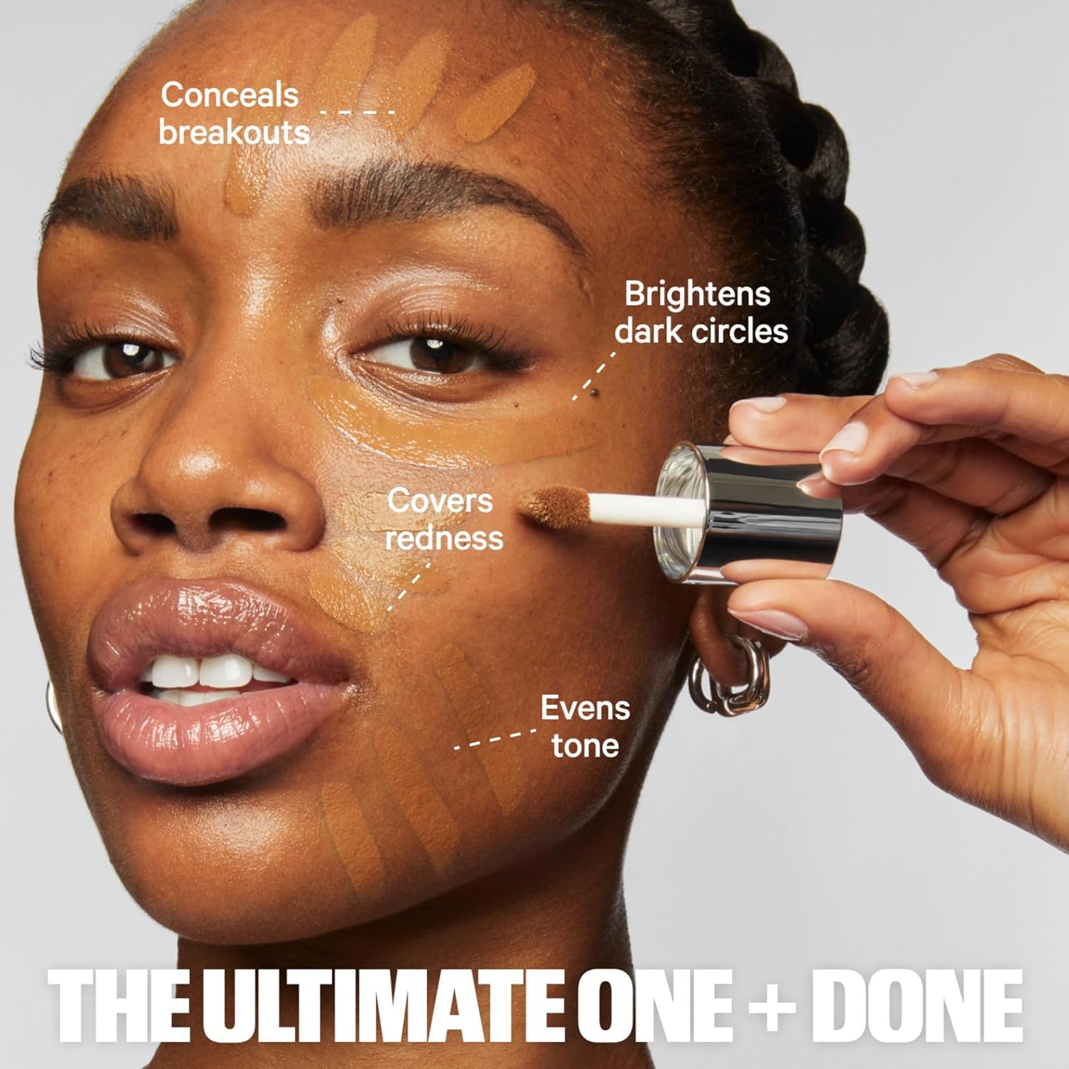 Milk Makeup Future Fluid All Over Cream Concealer - Medium-to-Full Coverage - Up to 12-Hour Wear - Crease-Proof Finish - Vegan, Cruelty Free - Image 6