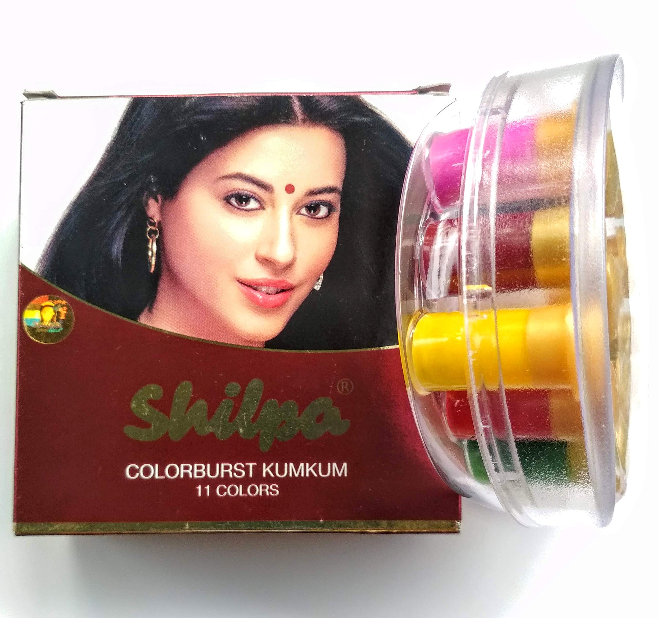 Shilpa Colorbust Kumkum 11 Color Ekart Corn Set Of 11 Desertcart