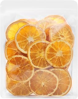 iGAOZM Dried Orange Slices,Dehydrated Oranges Slices For Cocktails,7.05oz/200g,No Sugar Added No Additives, Dried Citrus Fruit wheel For Drinks,Cakes,Citrus Garnish