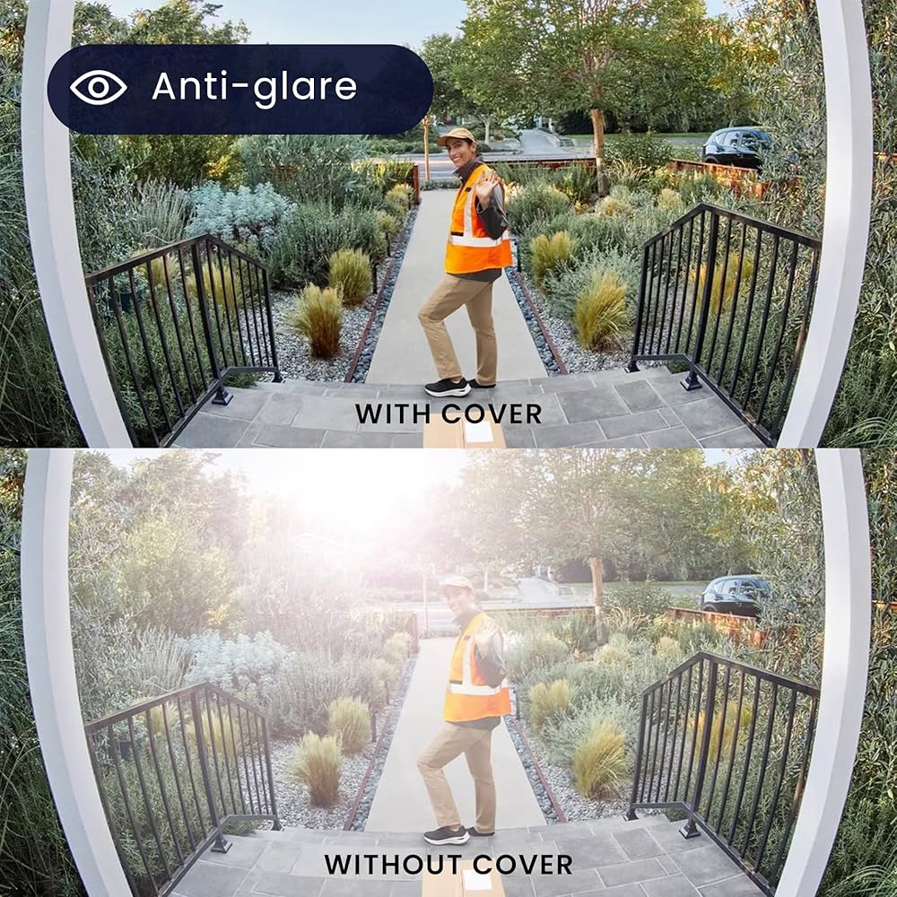 Doorbell cover for Eufy - Protects against rain and sunshine - Suitable for  Eufy 2K - No extra holes to drill : Amazon.nl: DIY & Tools