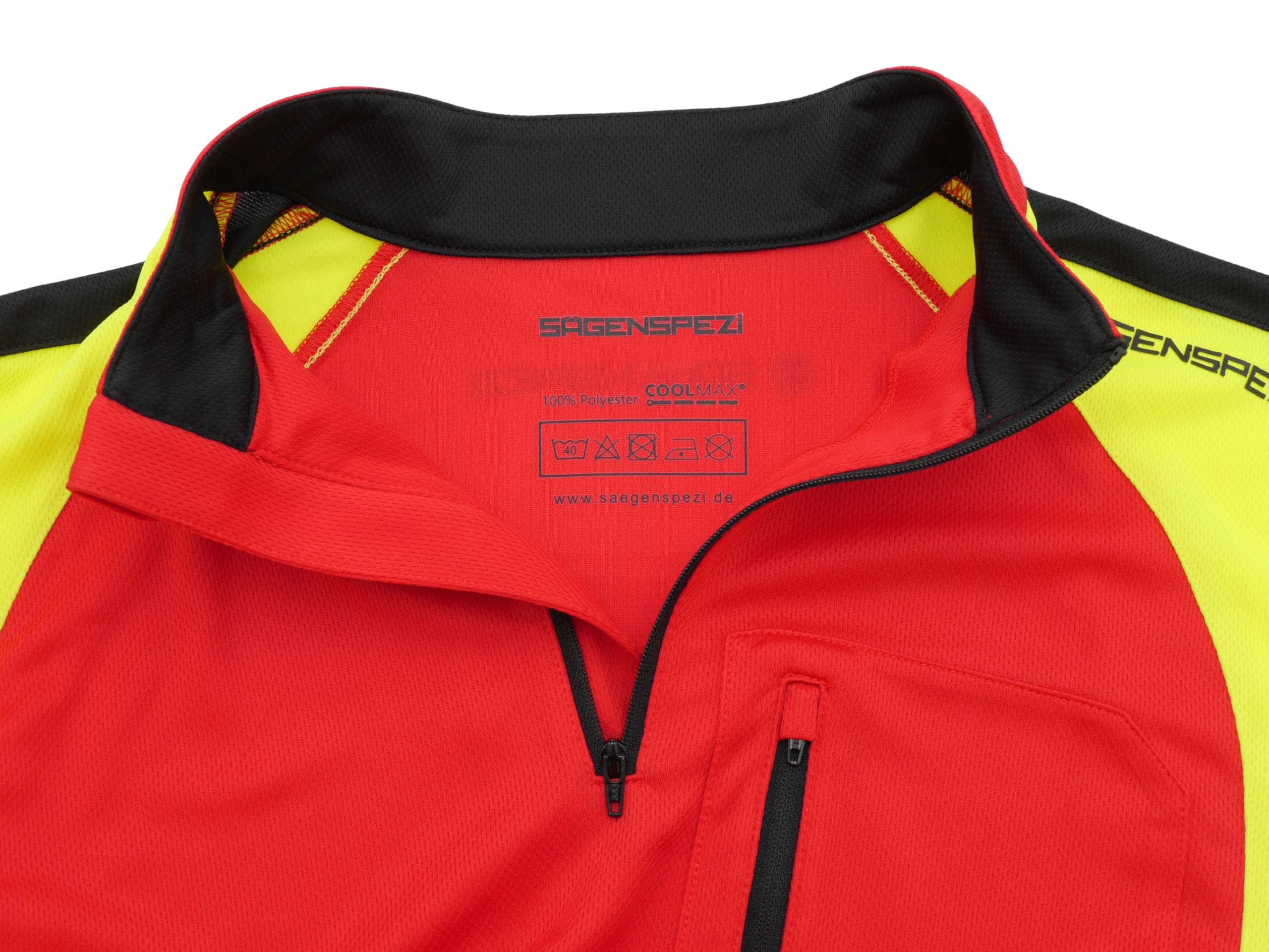 Sägenspezi S1 Ultra - Camiseta de manga corta y manga larga, Coolmax, resistente para trabajos forestales y exteriores, tallas S - 3XL