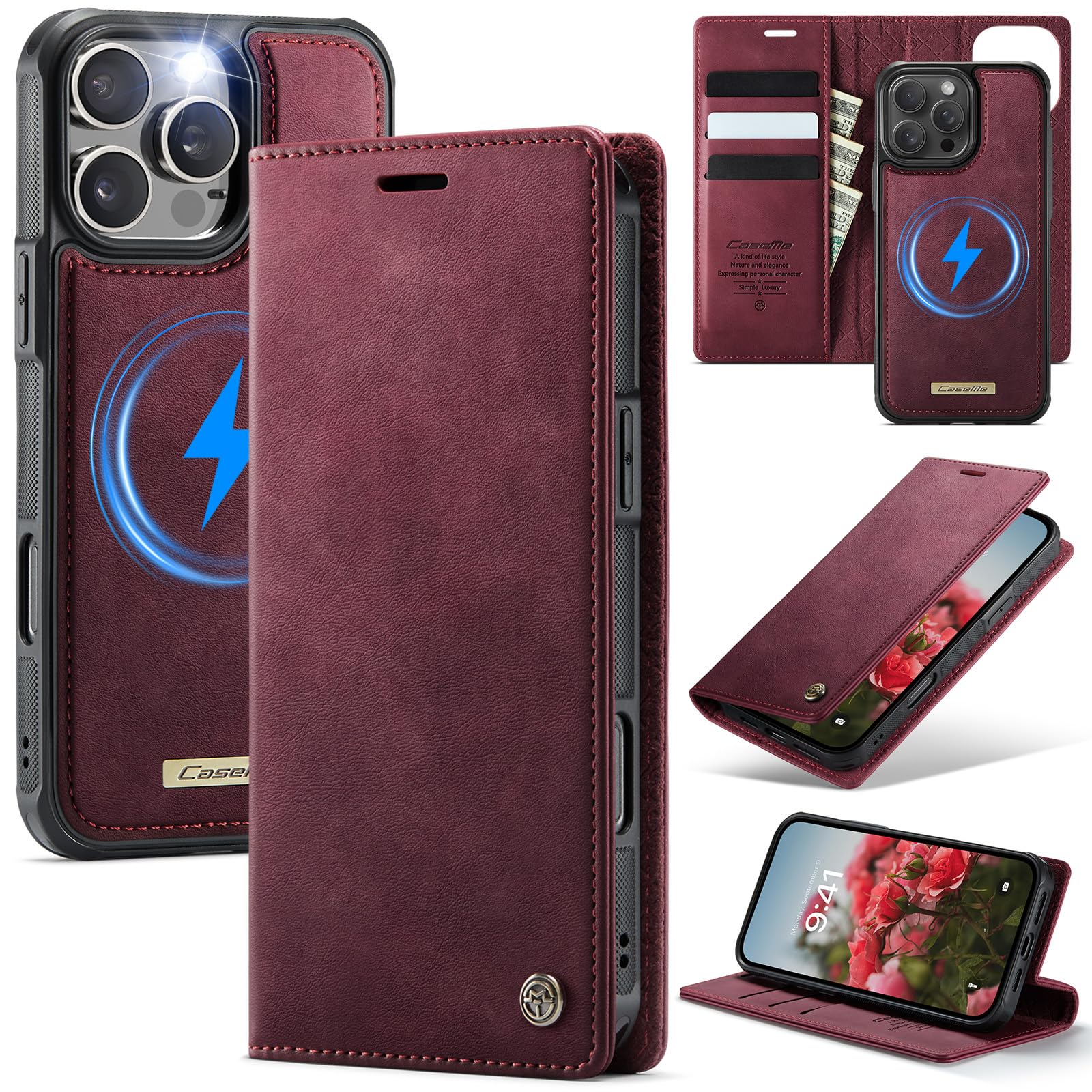 Protection 360 iPhone 14 Pro compatible charge magnétique sans fil - 8