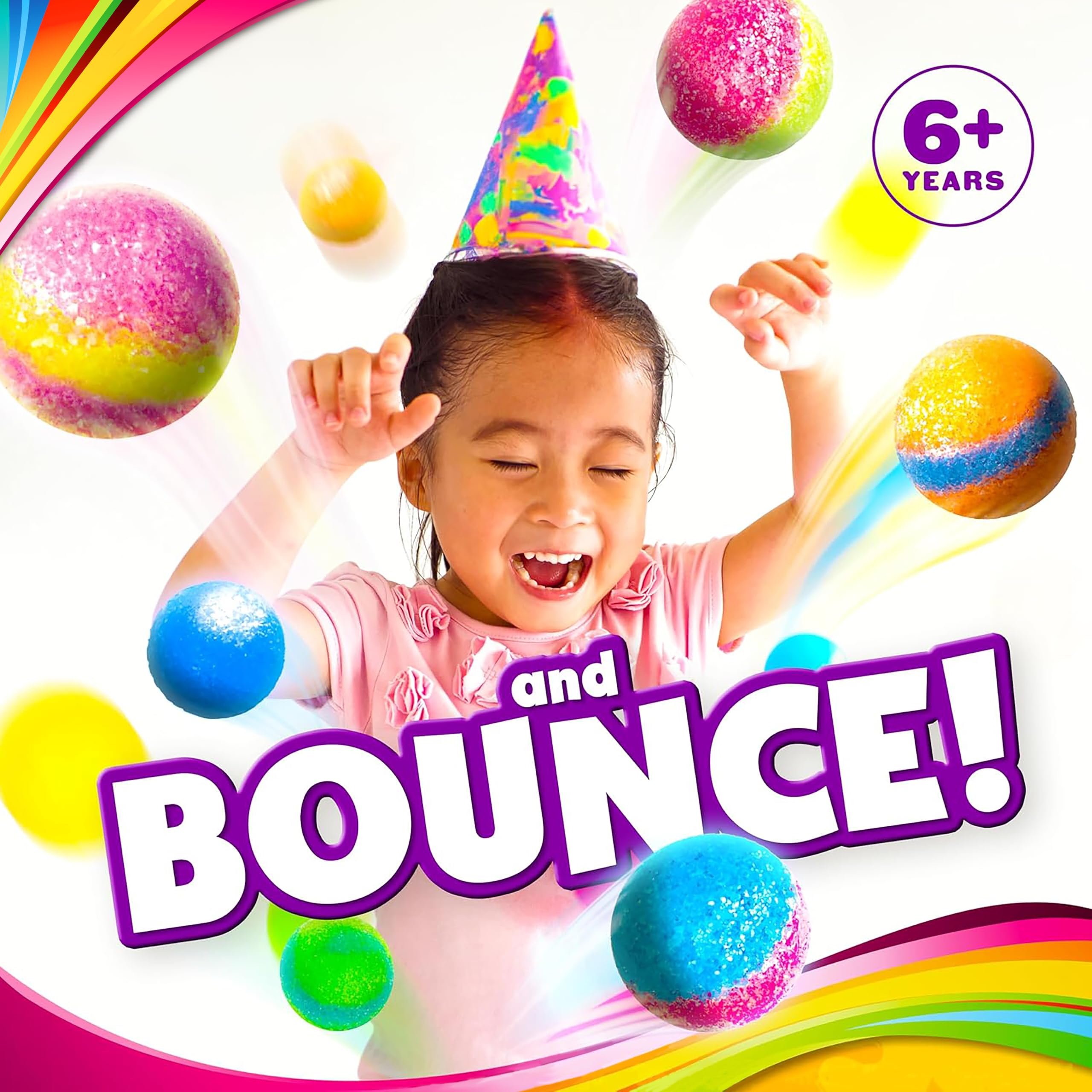 Creative Kids DIY Magic Bouncy Balls - 43 Ball Kit - STEM Science Toys — Amazon image 5