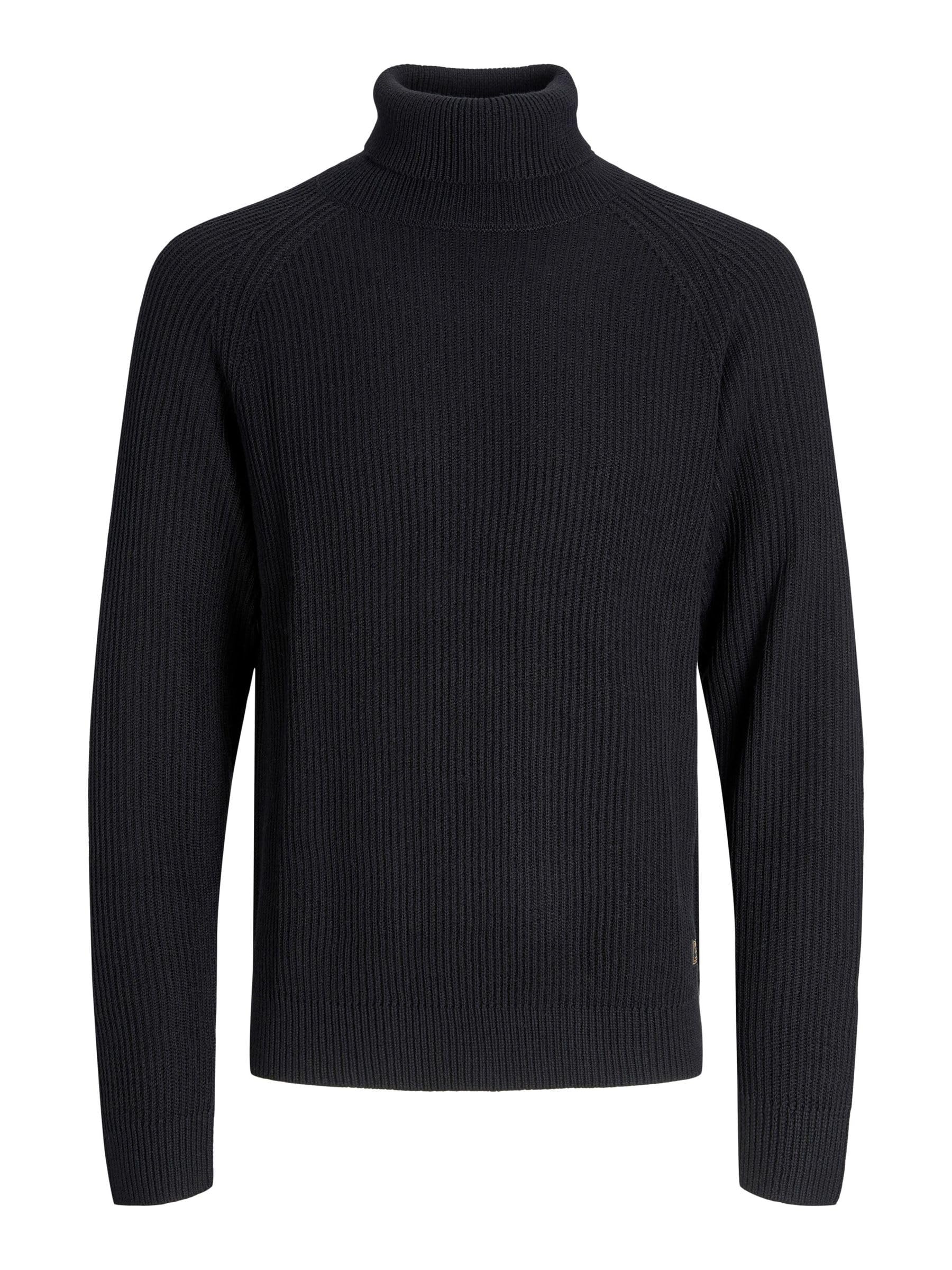 JACK & JONES Jjpannel Knit Roll Neck Aw25 Jjpannel Knit Roll Neck Aw25 Uomo (Pacco da 1)