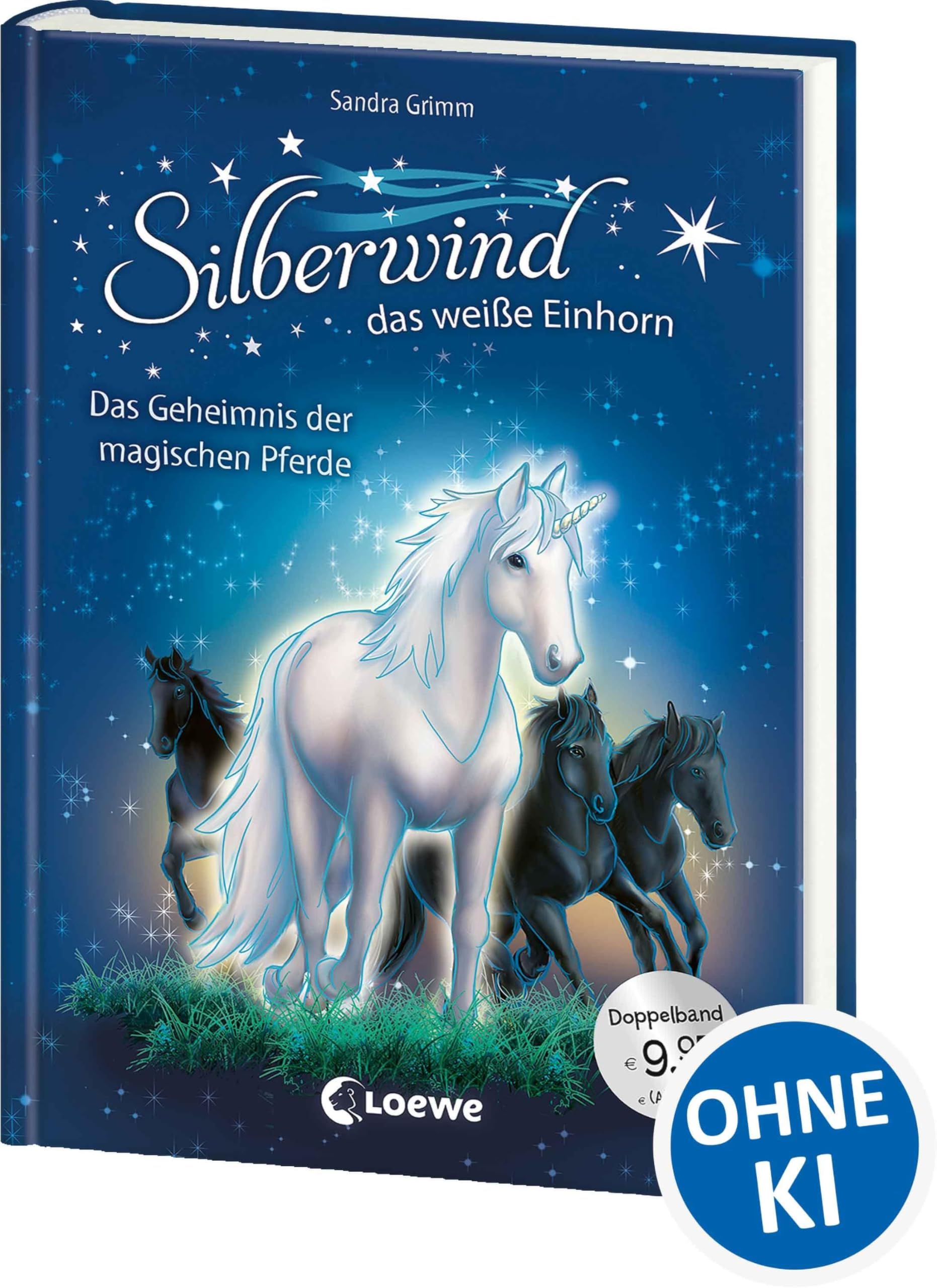 Silberwind, das weiße Einhorn (Band 3-4) - Das Geheimnis der magischen Pferde: Pferdebuch zum Vorlesen und ersten Selberlesen - Sammelband mit zwei Erstlesegeschichten für Mädchen ab 7 Jahre