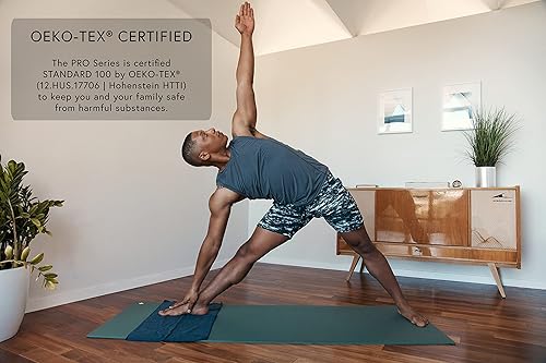 Miniatura 10 de Manduka Esterilla de yoga PRO - 0.236 in  Durabilidad de por vida  Construcción higiénica  Calidad de estudio premium  Aprobado por profesores