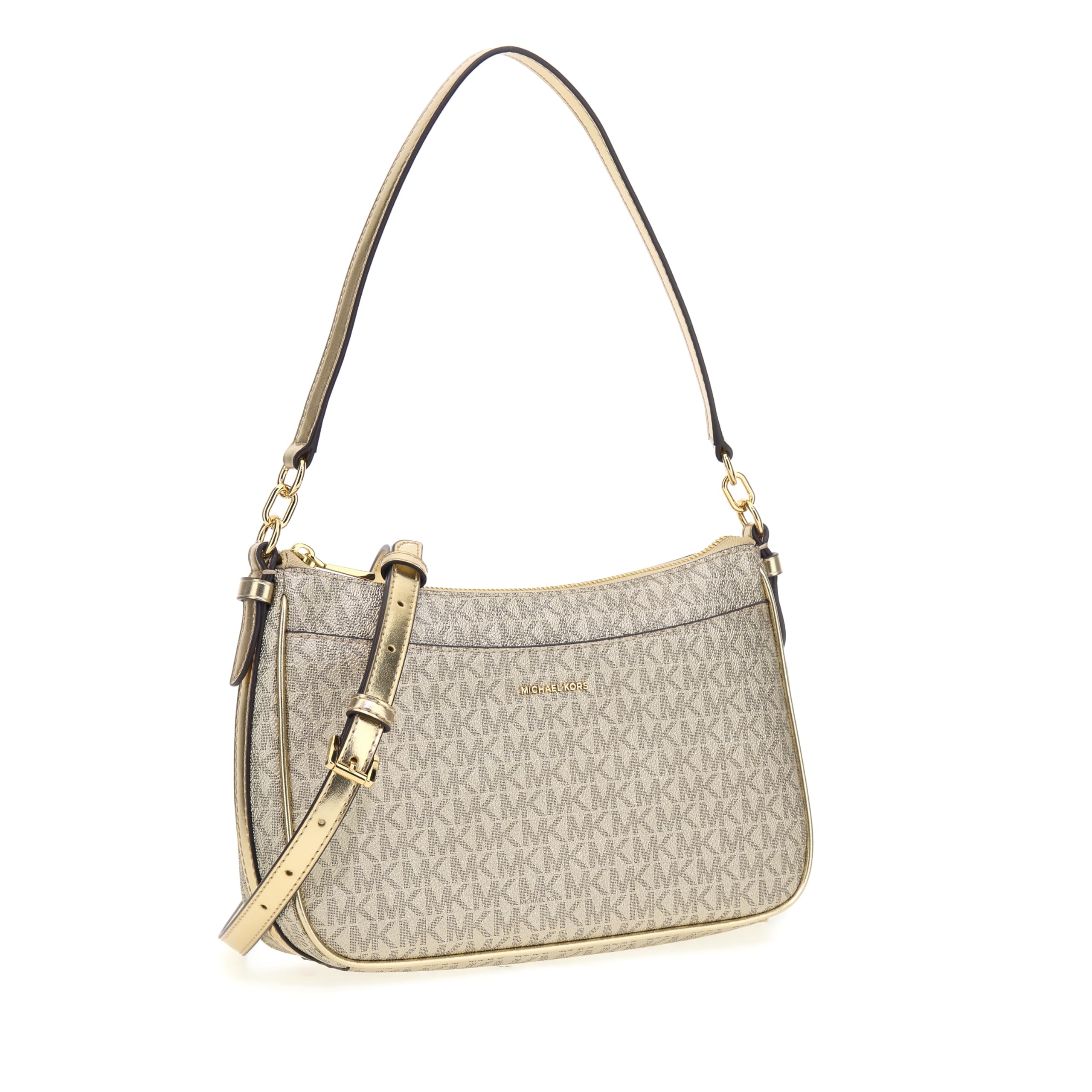 Michael Kors MD TZ POCHETTE XBODY PALE GOLD ONE SIZE