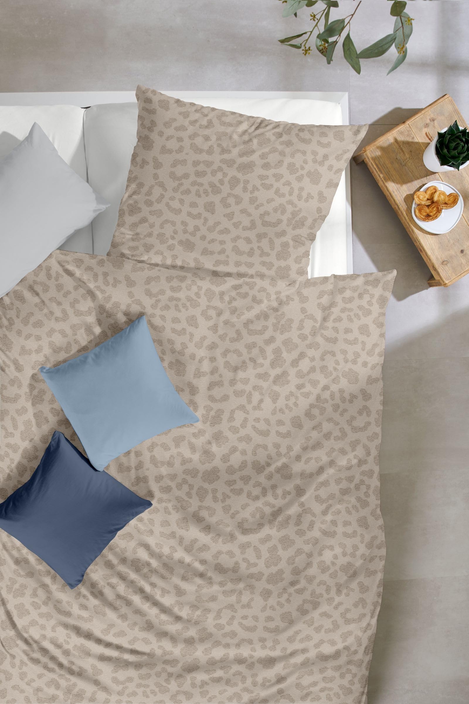 Hahn Biber Bettwäsche Leo beige