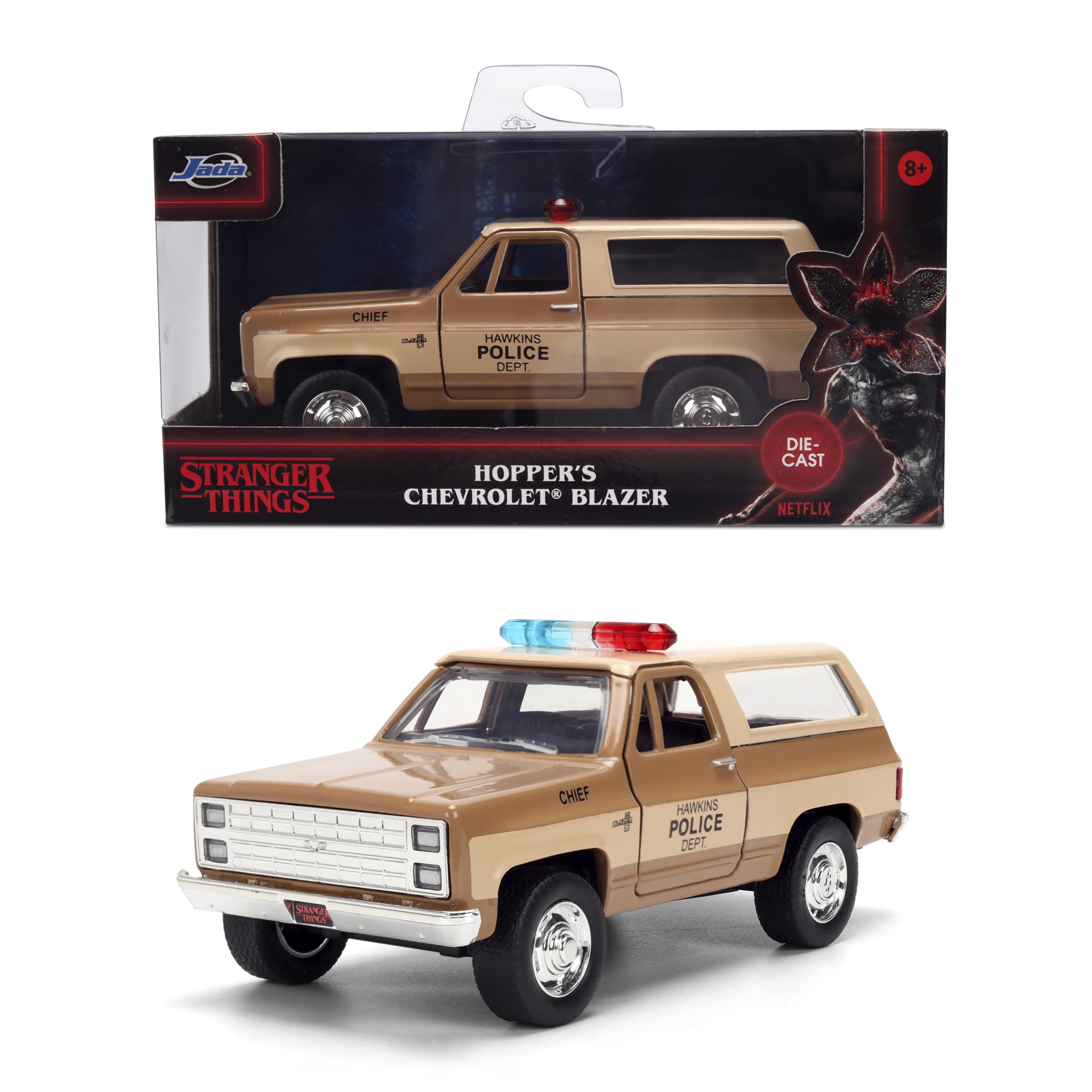 STRANGER THINGS HOPPER'S CHEVY BLAZER 新品 Stranger Things Hopper's Chevrolet Blazer Hawkins Police Dept