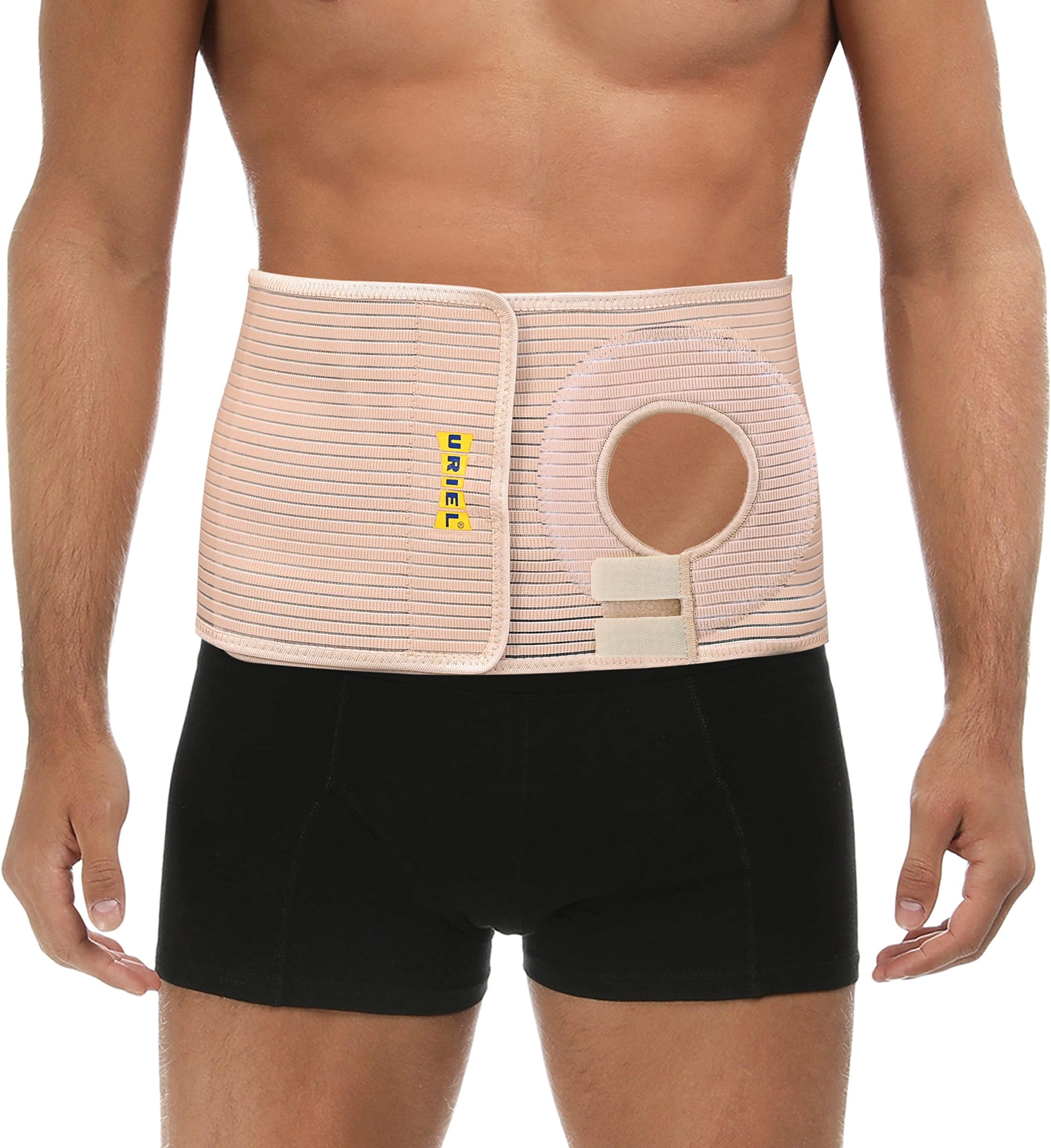URIEL Abdominal Ostomy Belt Ostomy Supplies Stealth Support Belt Bag for Men Women, Comfortable for Post Operative Care After Surgery Size 4 (40.25'-44')