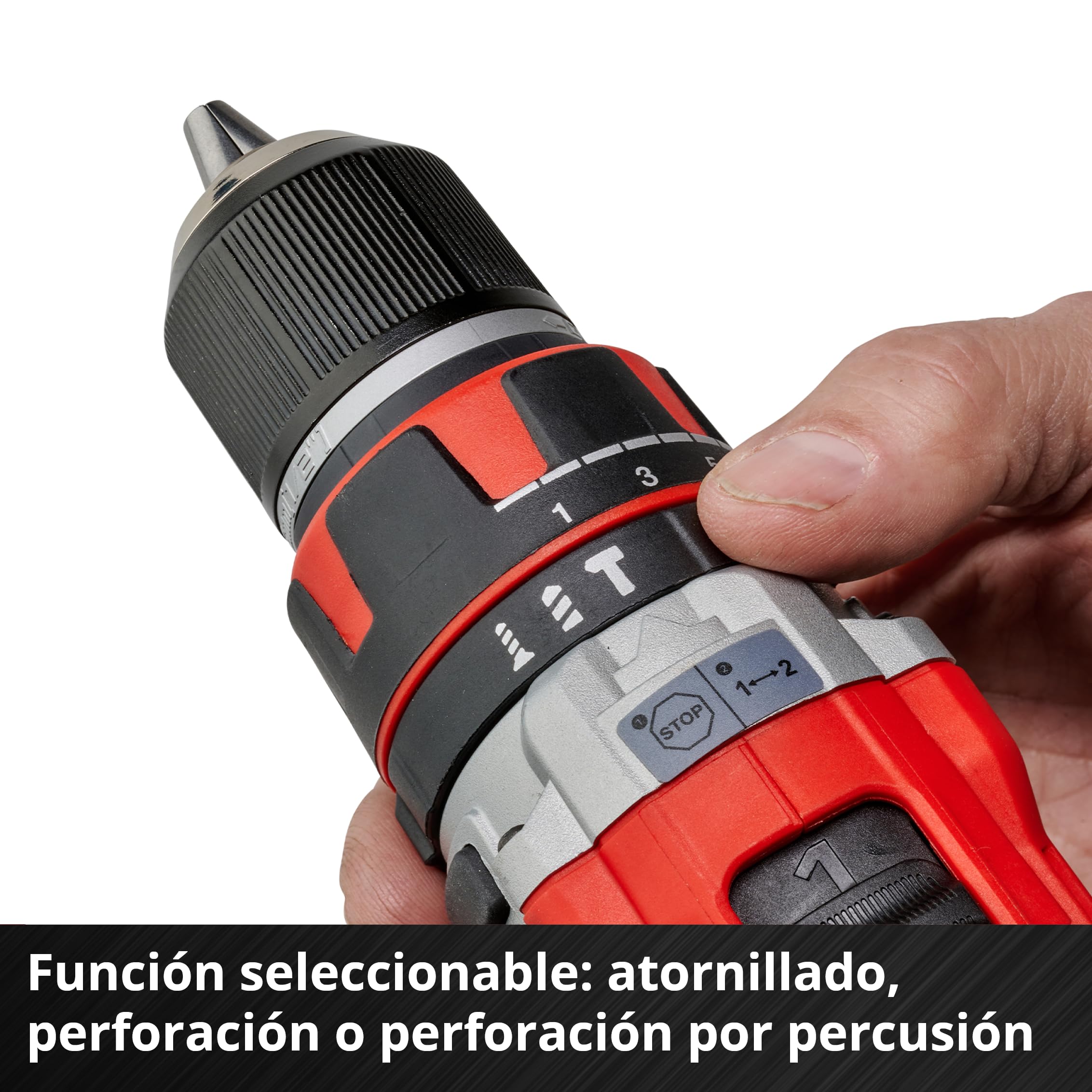 Einhell Taladro/destornillador Inalámbrico 18/50 Li-i BL Solo Power X-Change (Función de Taladro de Percusión, Caja de Cambios de 2 Velocidades y Empuñadura Softgrip, no Incluye Batería ni Cargador)