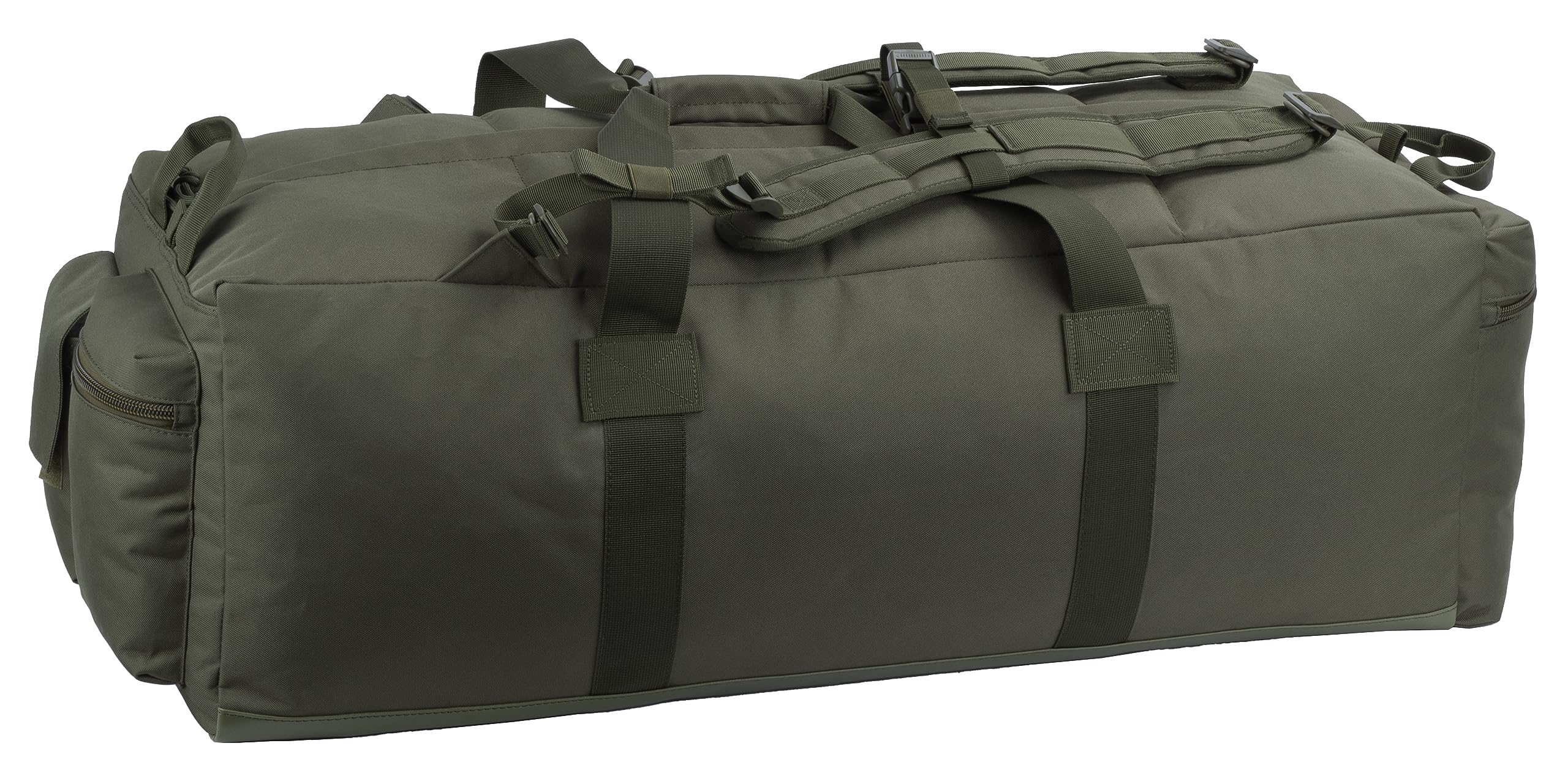 Grande Borsa Militare Borsa per Attrezzature Sportive Borsa da Palestra Borsa da Viaggio per Gli Uomini con Cinghie Removibili dello Zaino 90 Litri