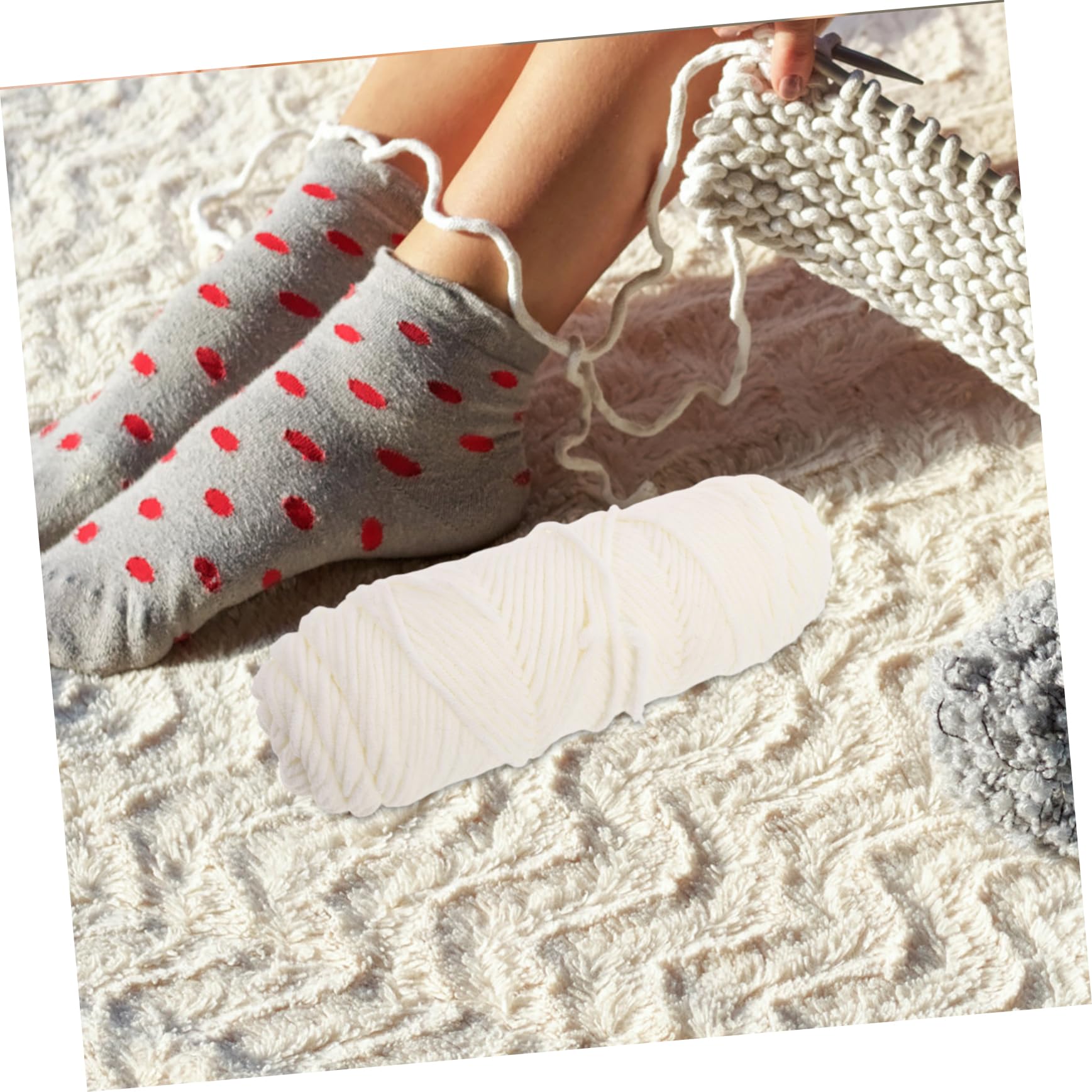 Artibetter 7rollen Baumwollgarn Zum Häkeln Dickes Garn Für Amigurumi Weiches Garn Zum Stricken Von Pullovern Mützen Und Decken