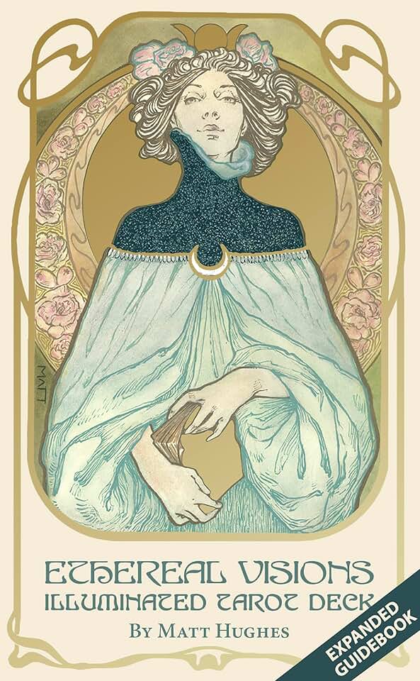 Ethereal Visions: Illuminated Tarot Deck
