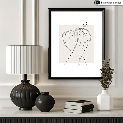 Miniatura 469 de Poster Master Póster de peonías – Estampado de flores retro – Ilustración floral – Ilustración en blanco y negro – Diseño de línea y abstracto –