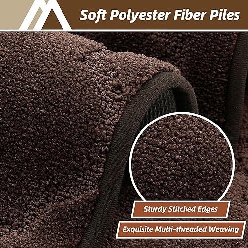 Miniatura 3 de COSY HOMEER Alfombras de cocina de 20 x 32 pulgadas, lavables, antideslizantes, absorbentes para el suelo, alfombras suaves para cocina, tapete