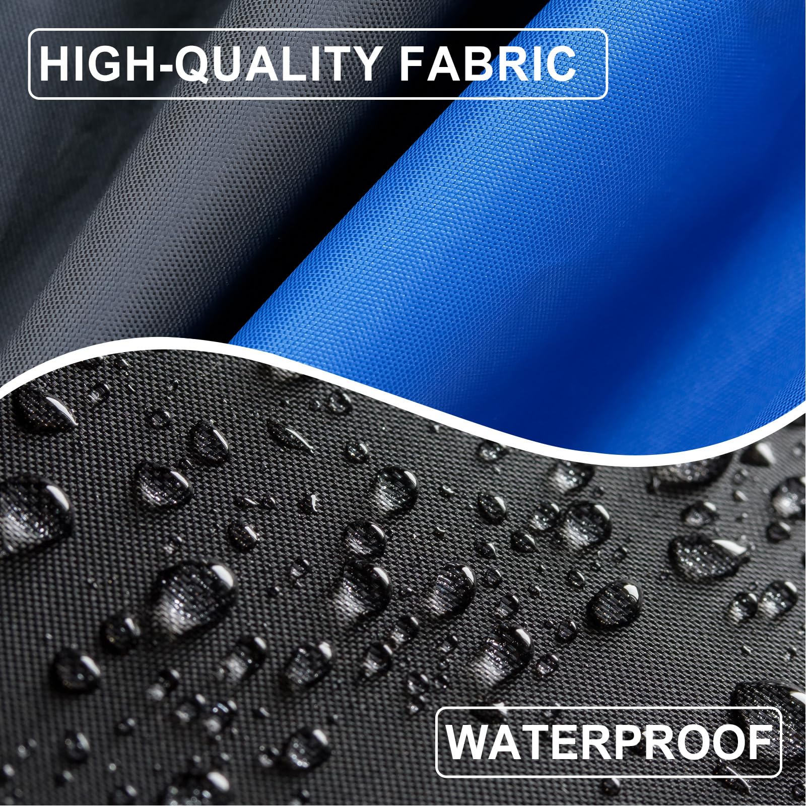 Molebt Car Cover Waterproof All Weather for Automobiles Full Exterior Covers for Sedan Coupe 186-193 inch Universal Fit — view 2